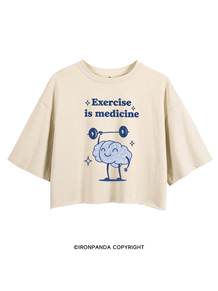 Exercise is Medicine CROP TOPS
