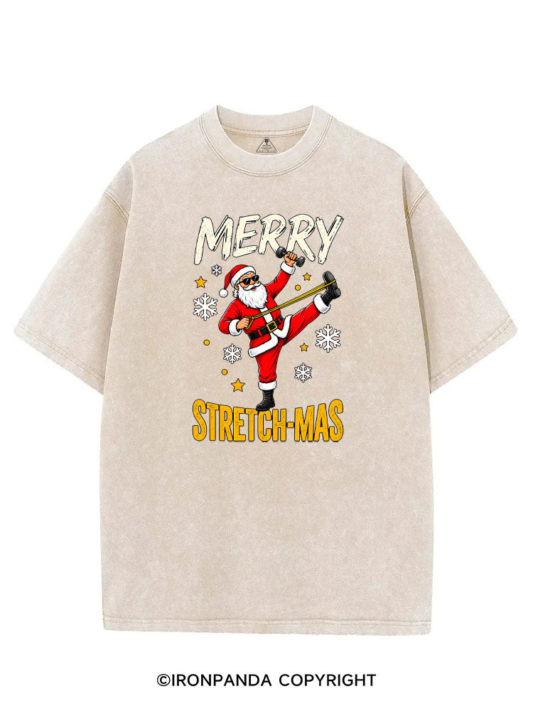 Merry Stretchmas VINTAGE GYM SHIRT