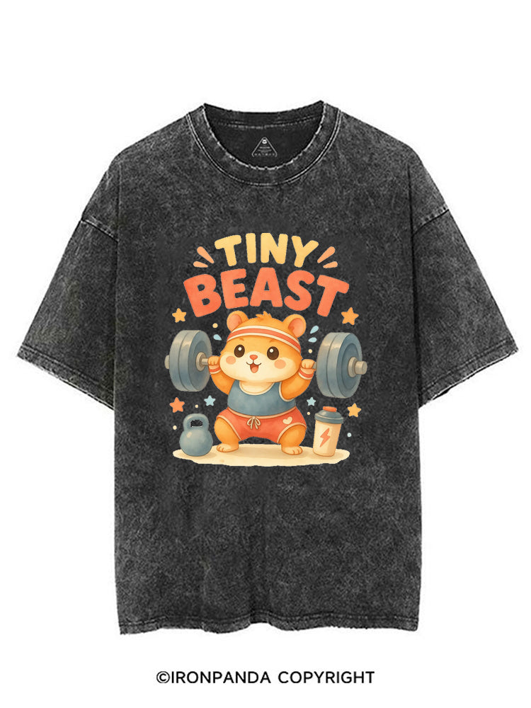 TINY BEAST HAMSTER VINTAGE GYM SHIRT
