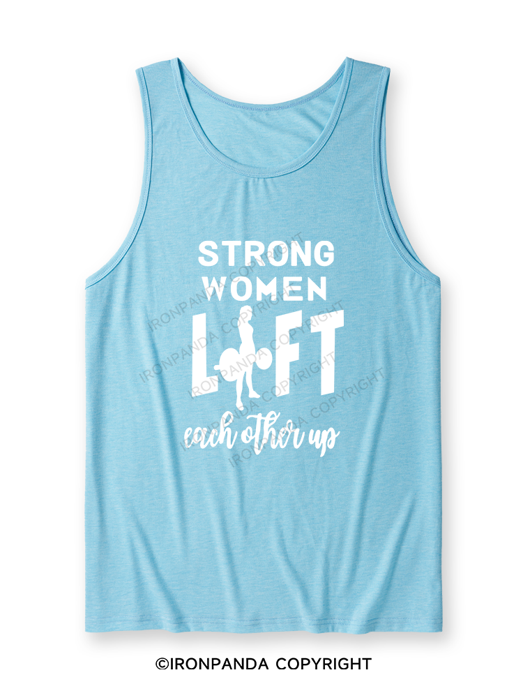 STRONG WOMEN LIFT Ultra Soft Heather Tank