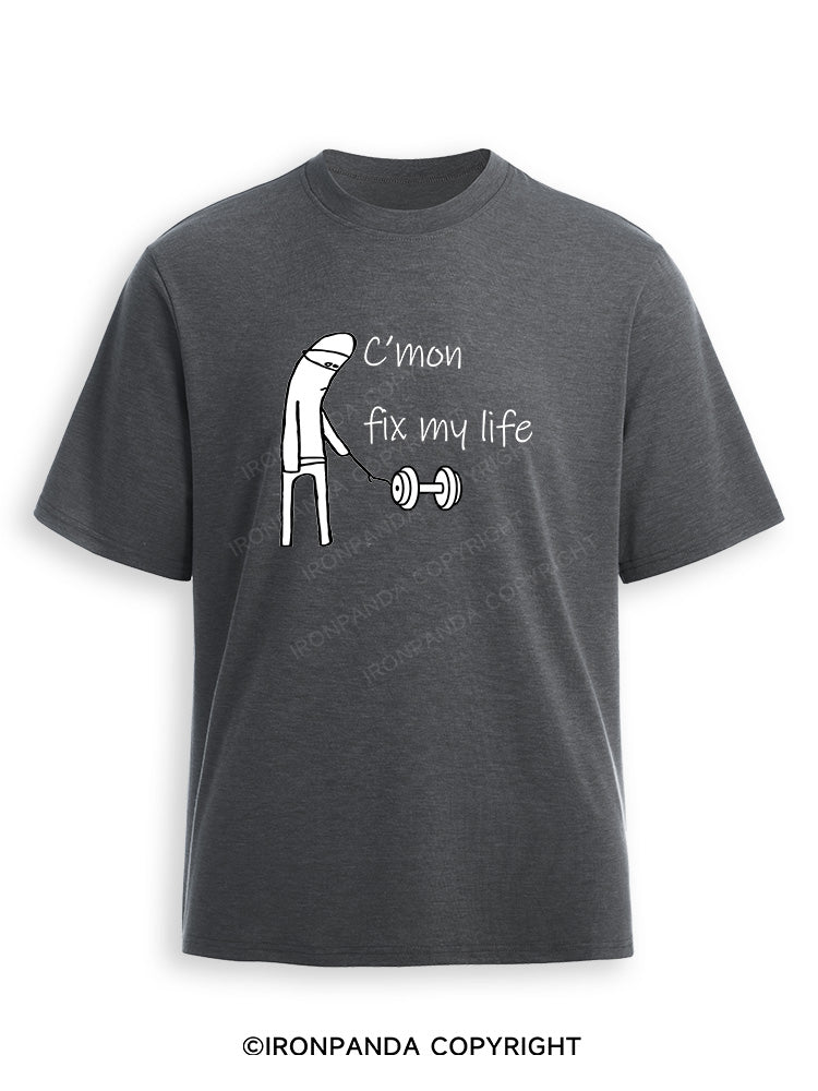 c‘mon fix my life Ultra Soft Heather T-Shirt