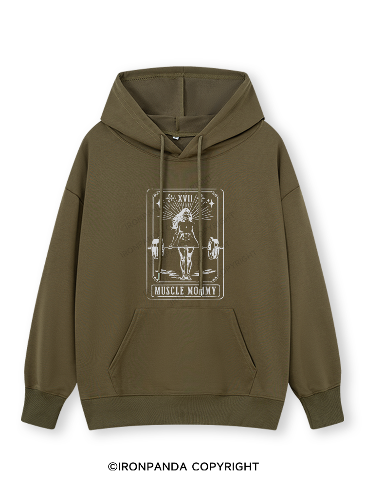 TAROT CARD MUSCLE MOMMY Classic Gym Hoodie