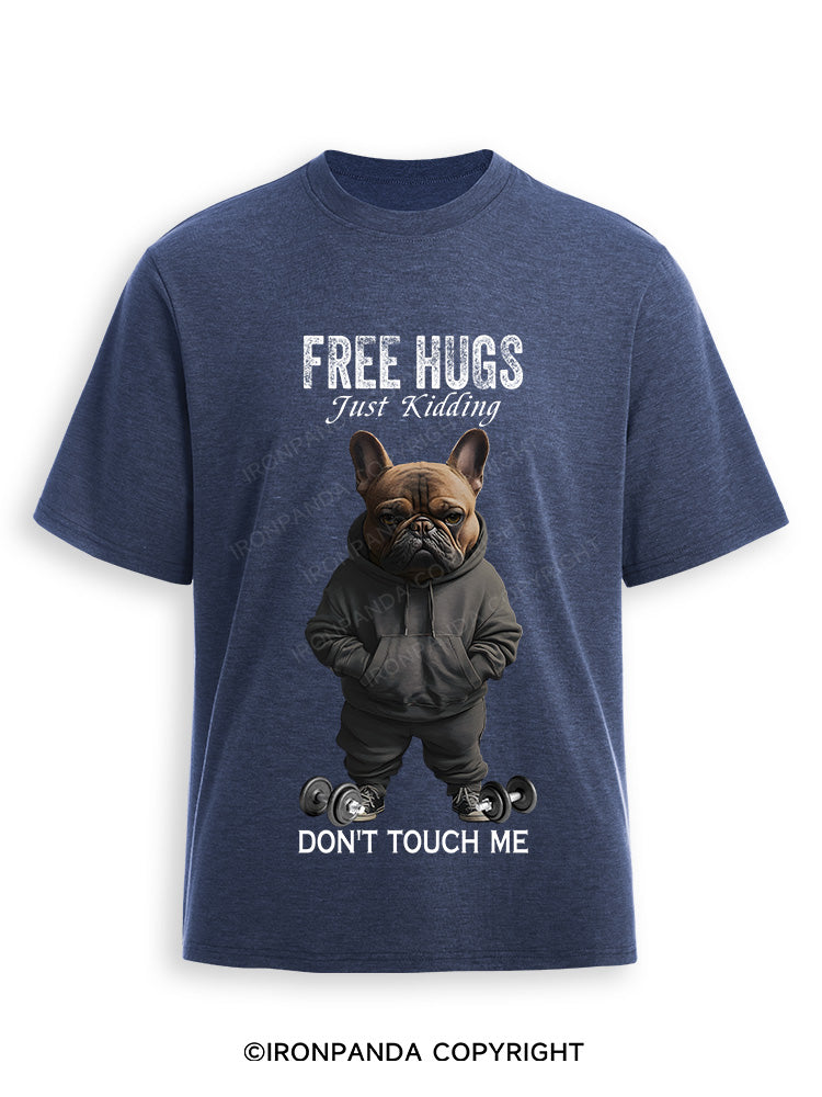free hugs bulldog Ultra Soft Heather T-Shirt
