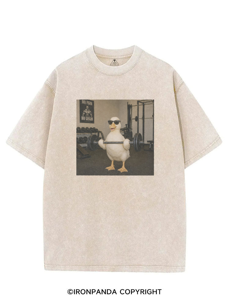 GYM BADDIE DUCK VINTAGE GYM SHIRT
