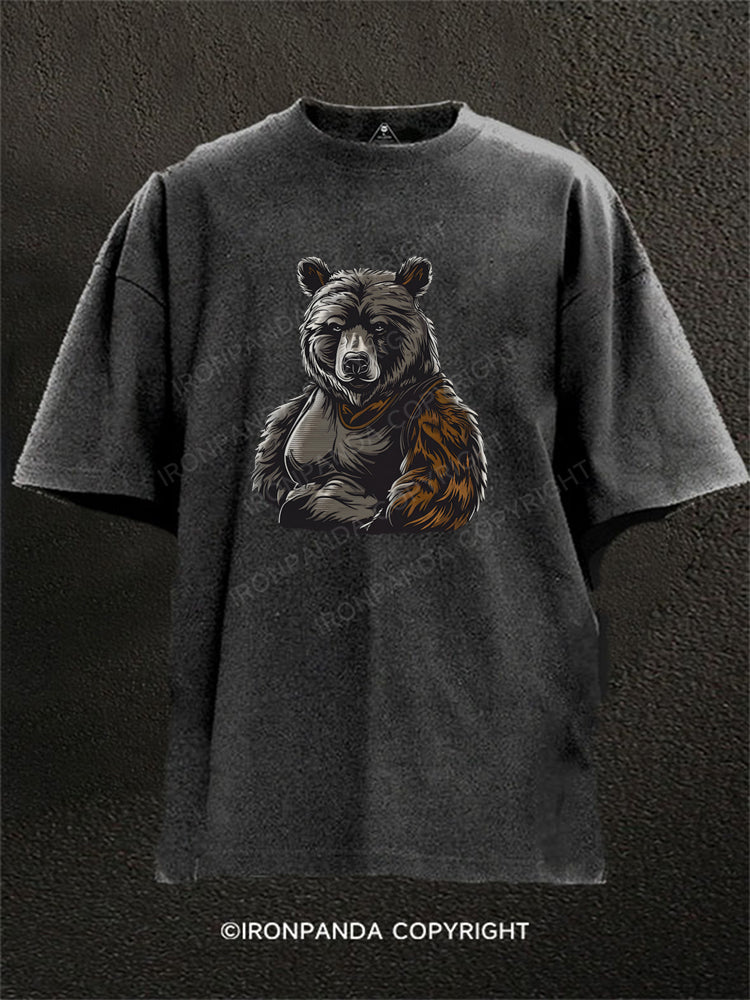 Burly Bear Washed Gym Shirt