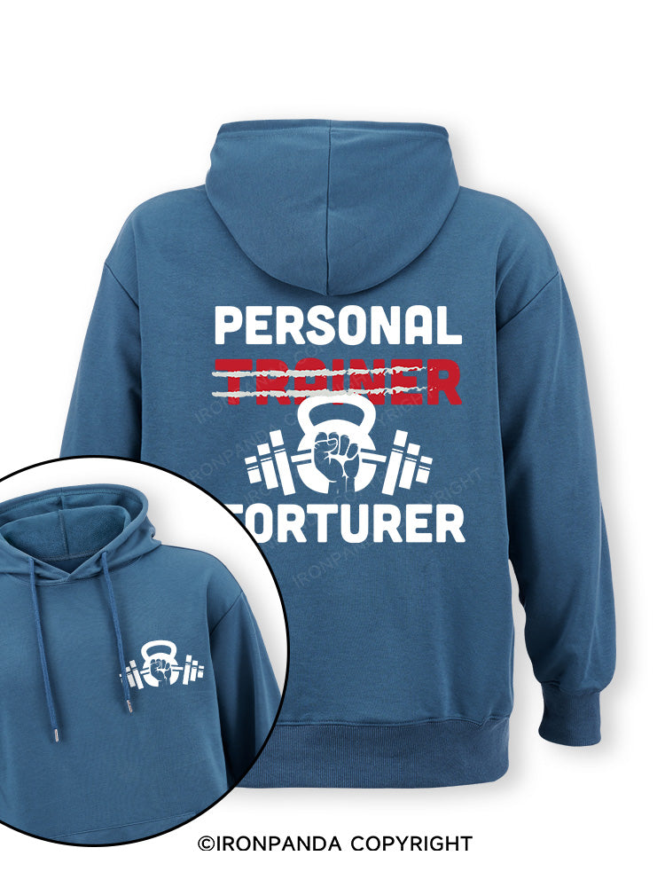Personal Trainer torturer Double-Sided Printed Classic Gym Hoodie