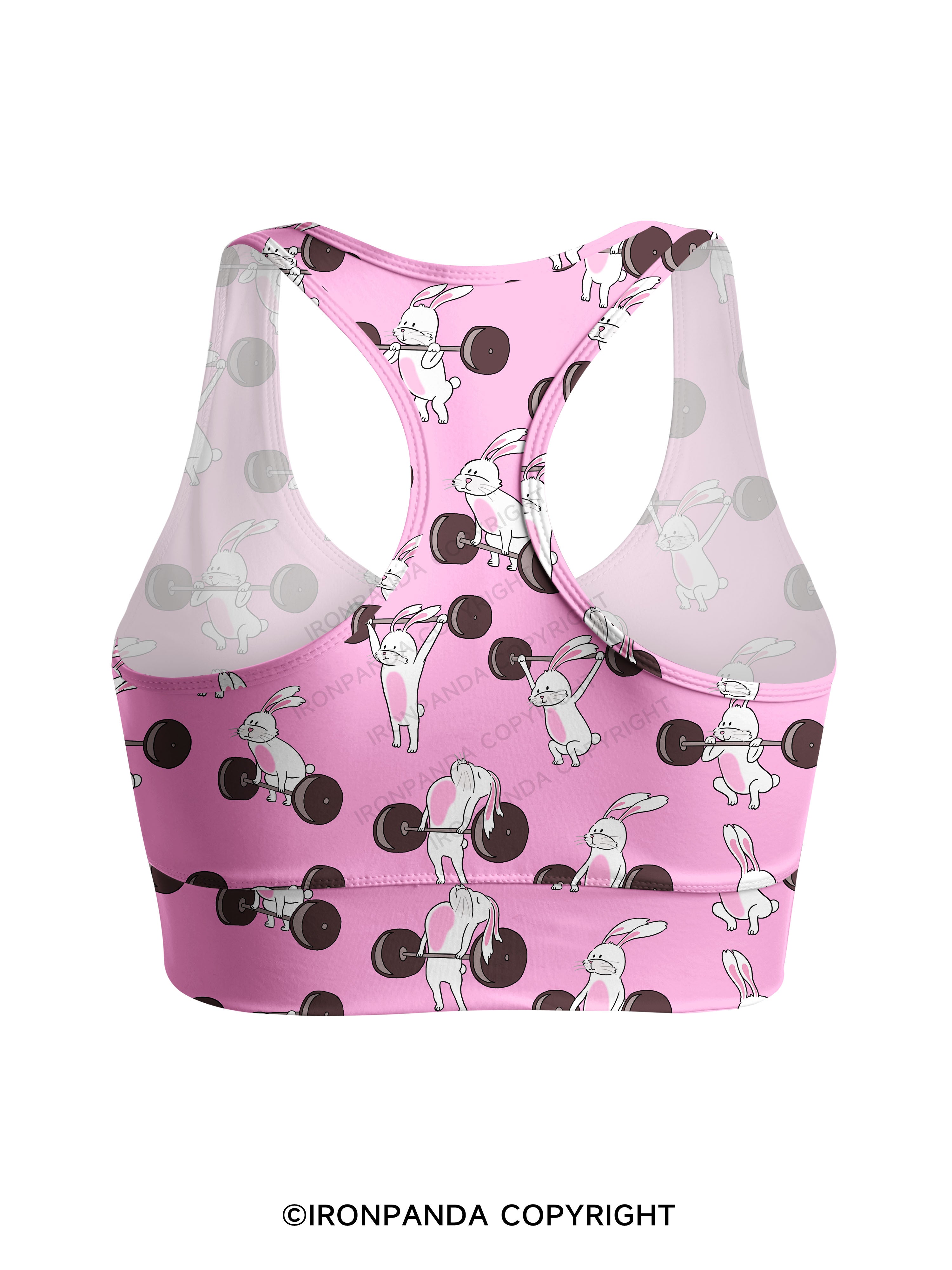 Lift Like Bunny Racerback Sports Bra
