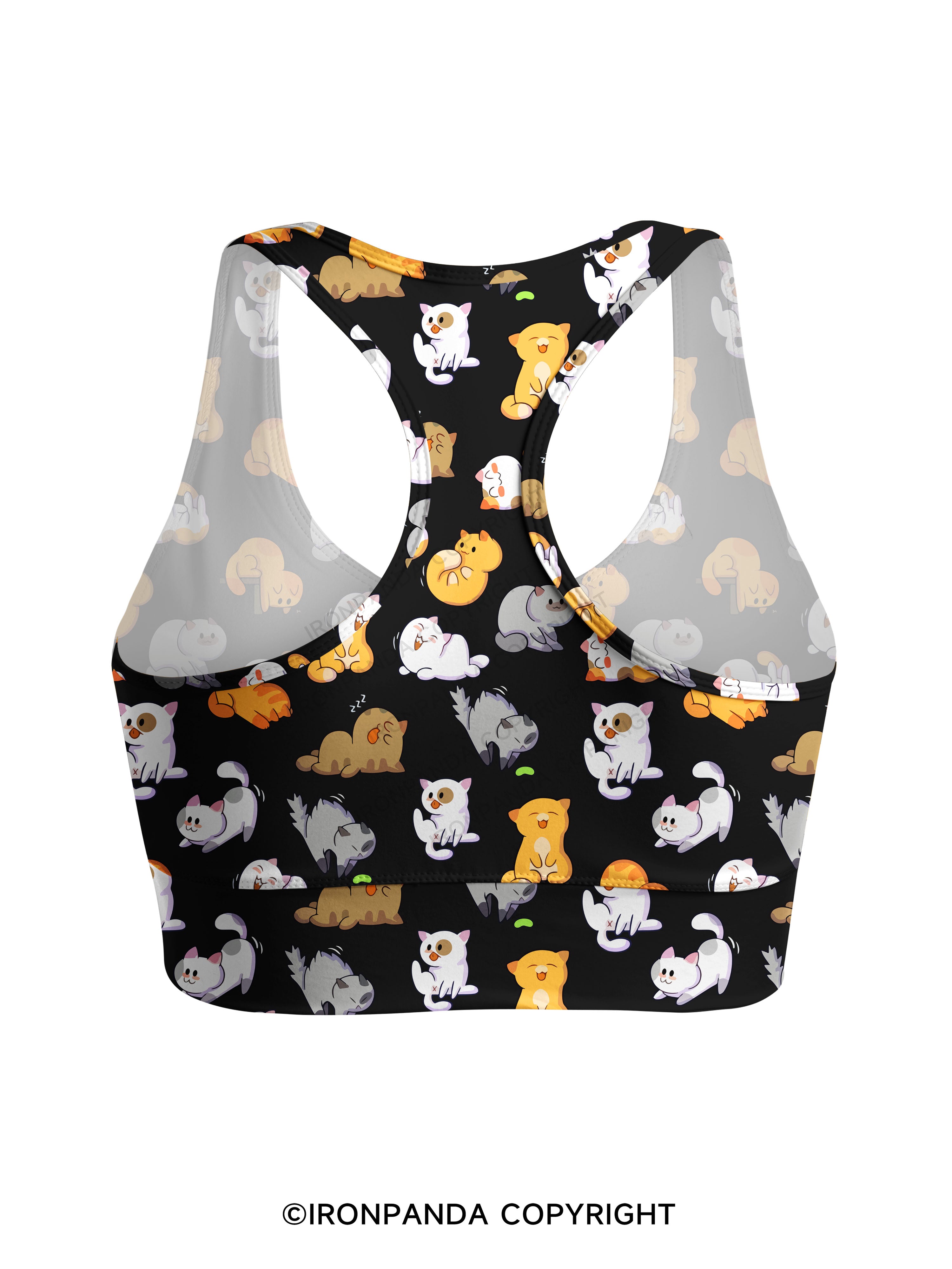 CAT YOGA Racerback Sports Bra