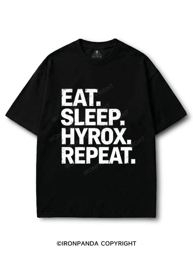 Eat. Sleep. Hyrox. Repeat COTTON PUMP COVER