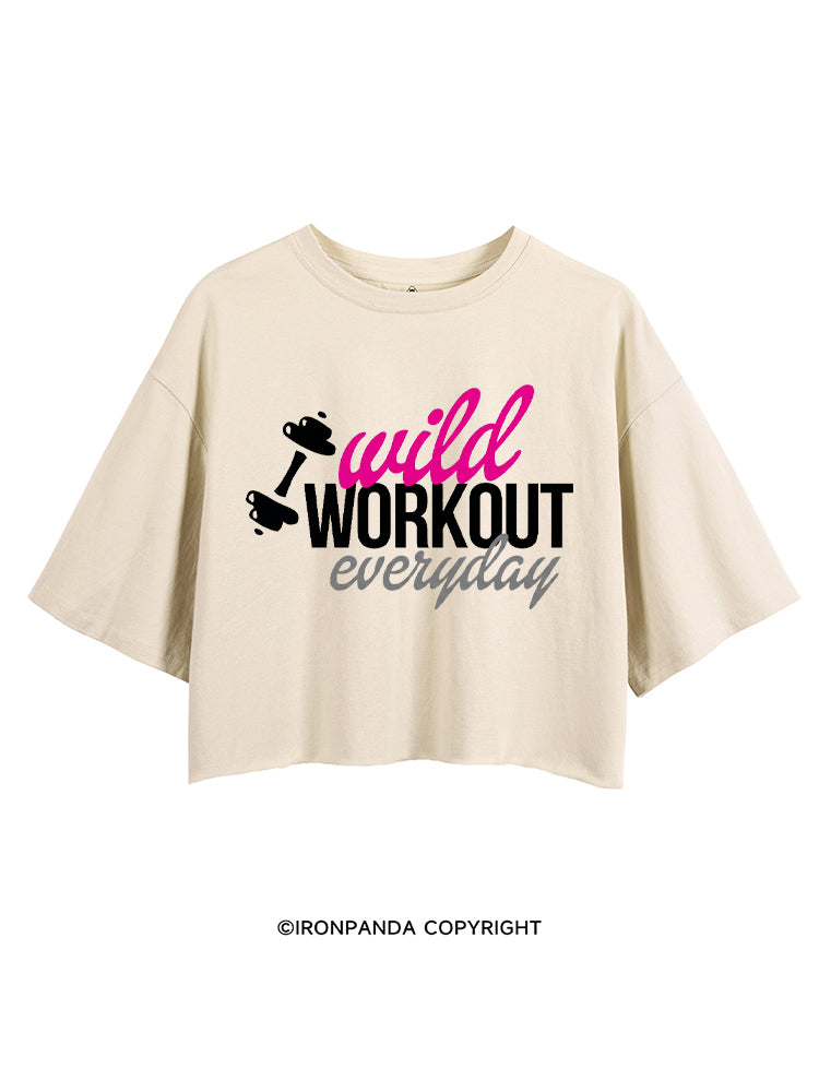 WILD WORKOUT EVERYDAY CROP TOPS