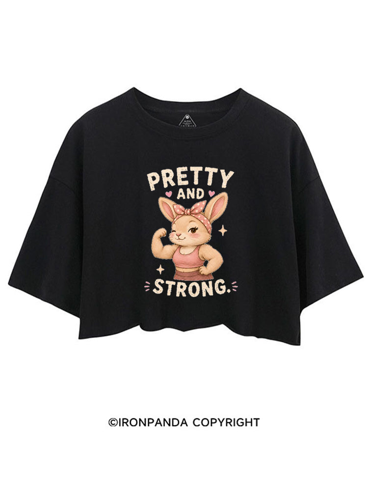 PRETTY AND STRONG BUNNY CROP TOPS