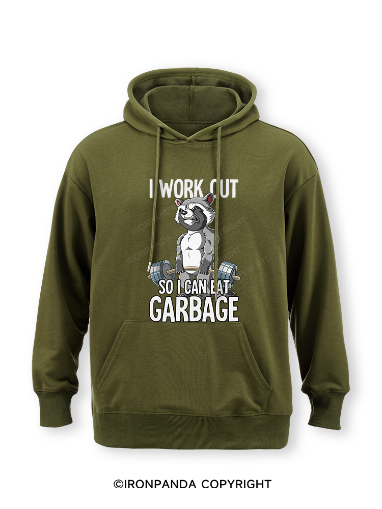 I workout so I can eat garbage Classic Gym Hoodie