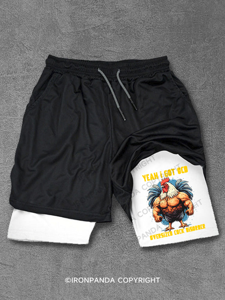 Yeah I got OCD, oversized cock disorder Performance Training Shorts