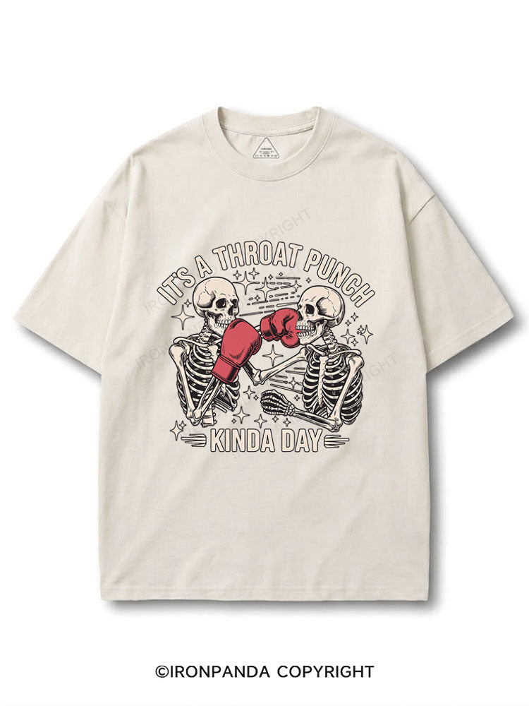 It's A Throat Punch Kinda Day COTTON PUMP COVER