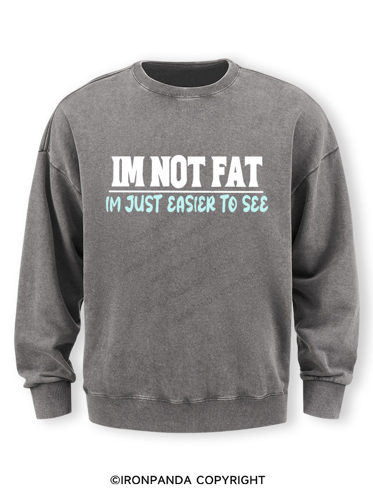 Just Easier to See Washed Sweatshirt