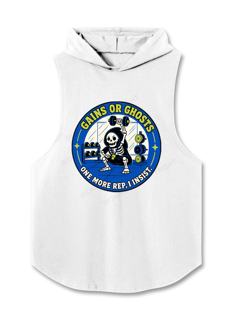 Gains or Ghosts Grim Reaper Hooded Tank