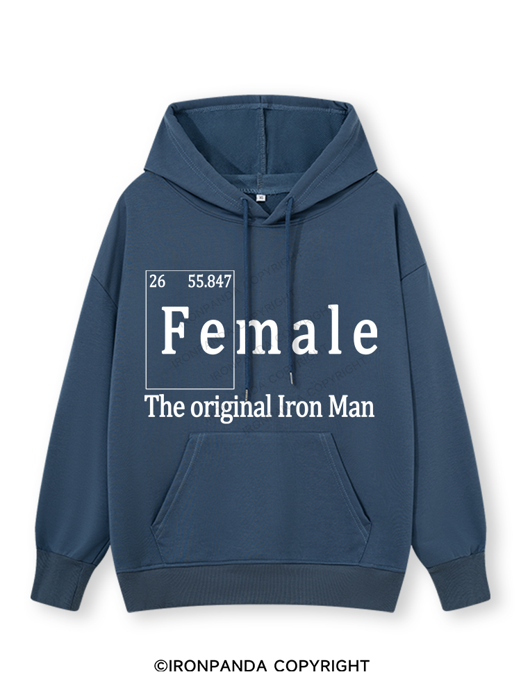 FEMALE THE ORIGINAL IRON MAN TRI ROCKER  Classic Gym Hoodie