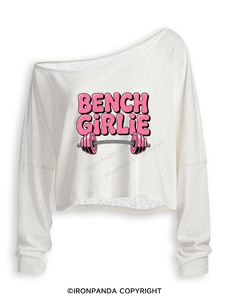 BENCH GIRLIE Off Shoulder Long Sleeve Crop Top