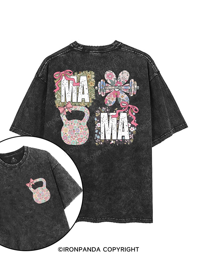 MAMA printed Gym Shirt