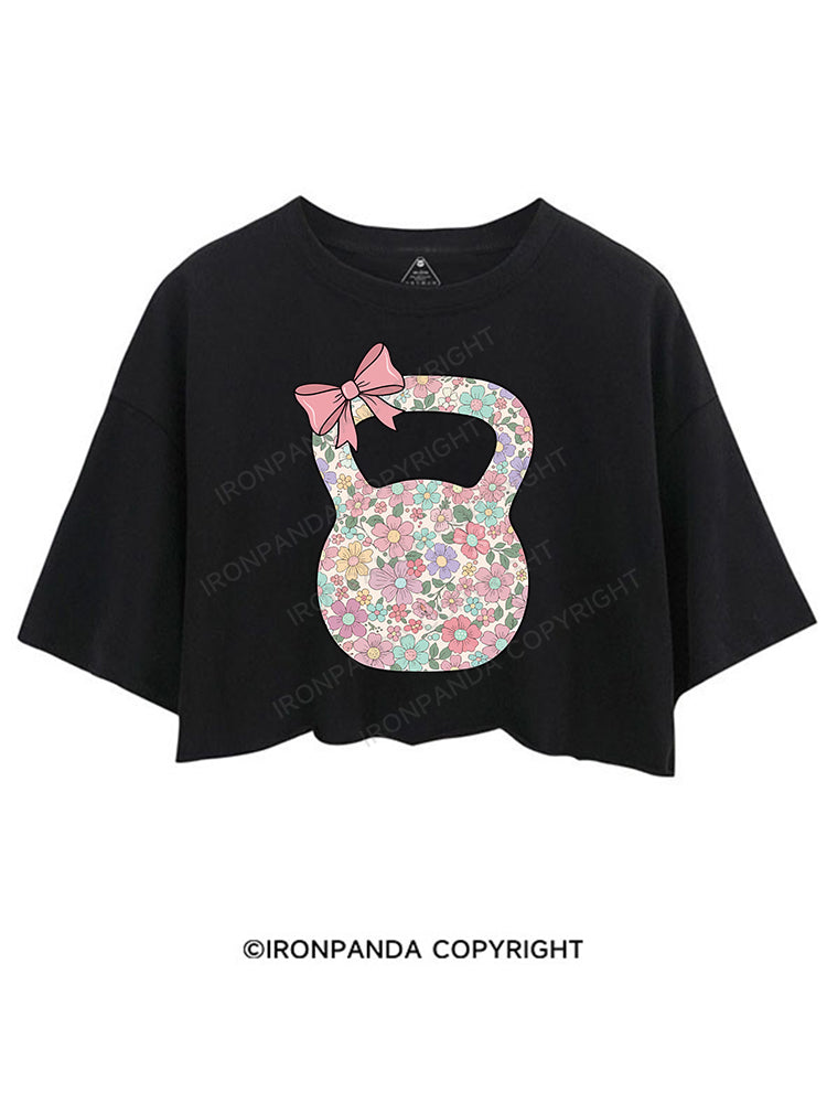 Flowers & Kettlebells CROP TOPS