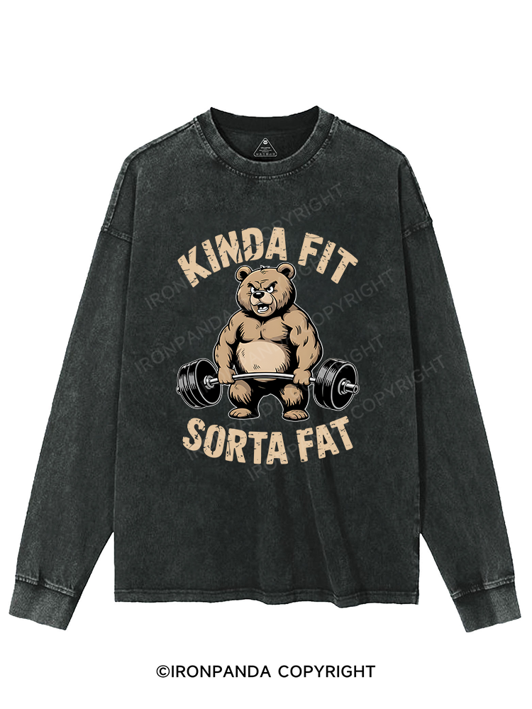 KINDA FIT SORTA FAT Washed Sweatshirt