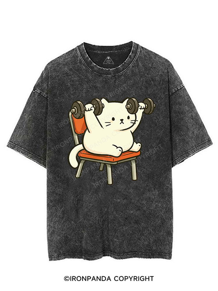 Kitten Gym Day VINTAGE GYM SHIRT