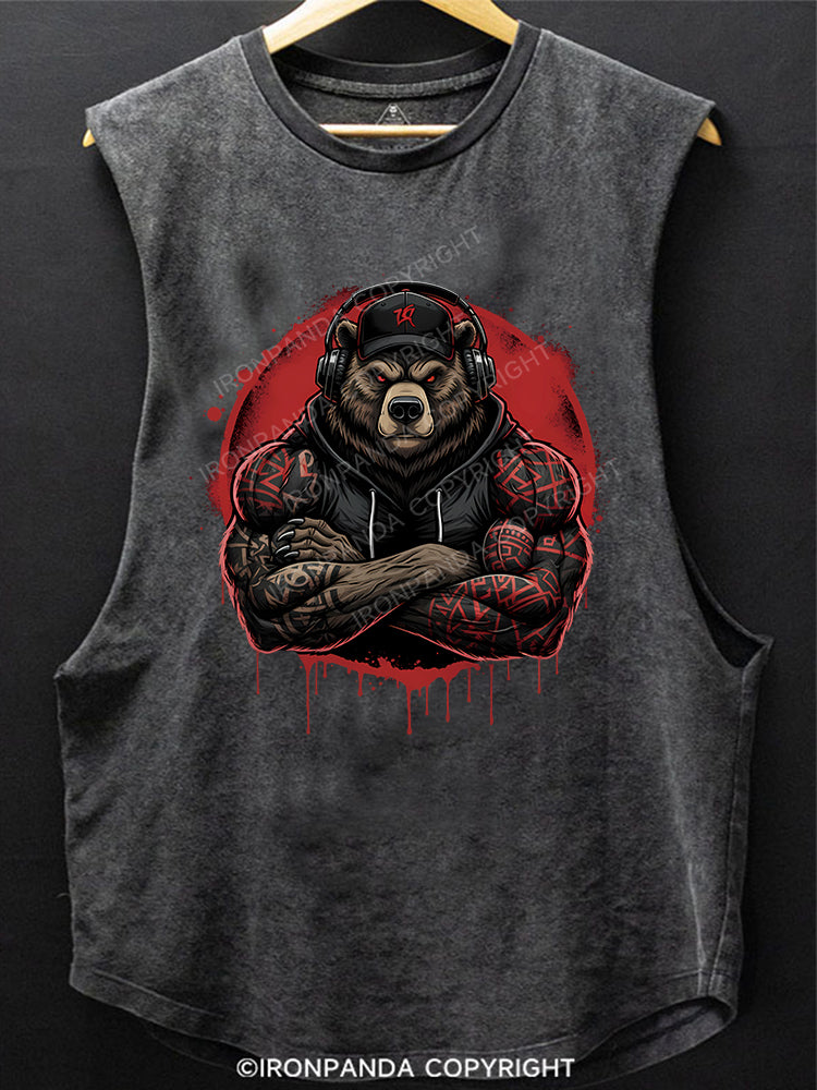 The Muscle Bear Scoop Bottom Cotton Tank