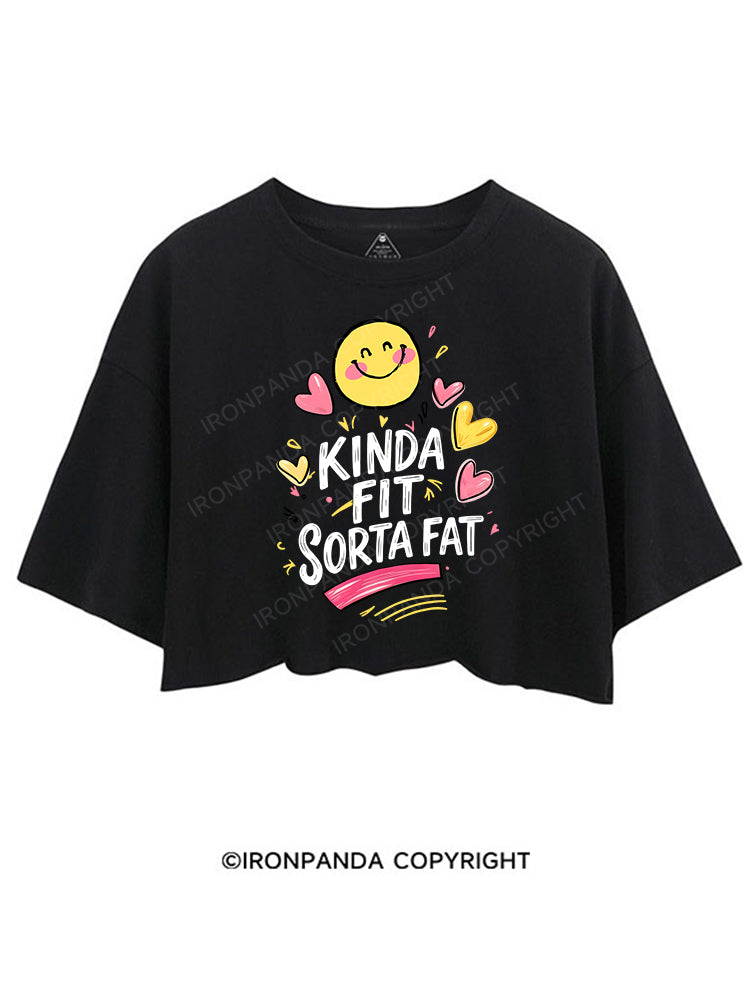 KINDA FIT SORTA FAT CROP TOPS