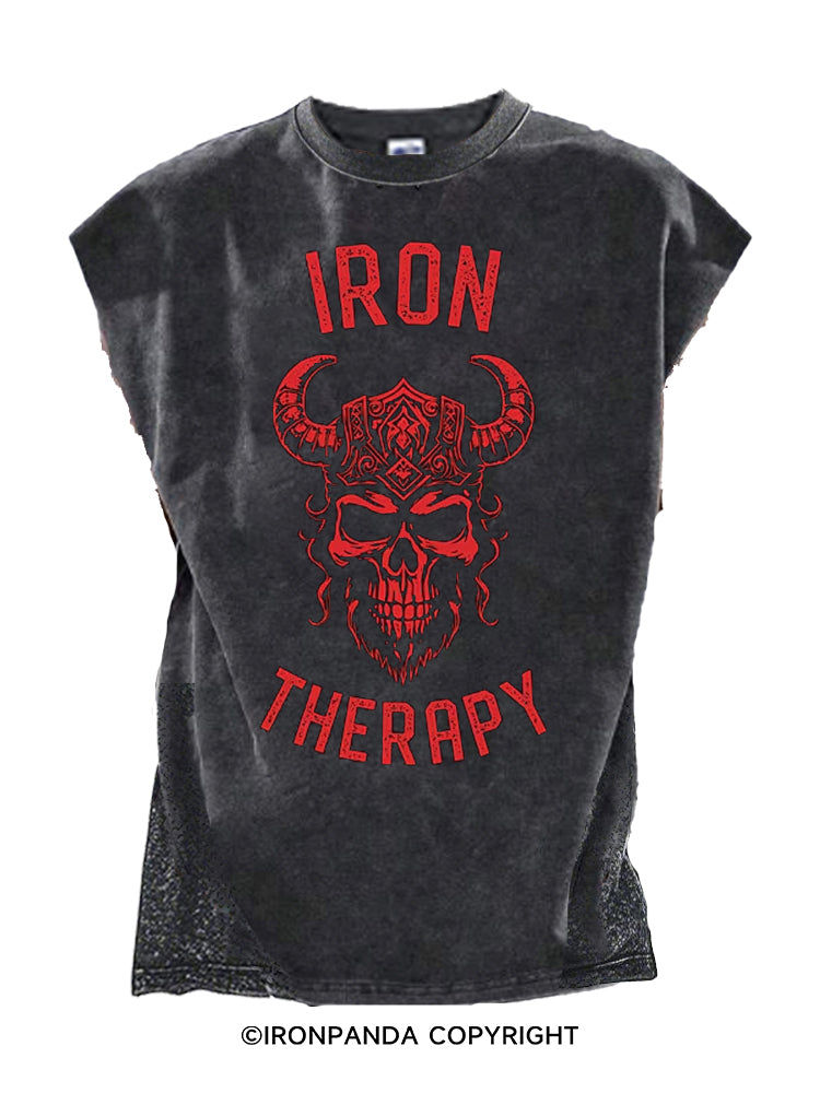 Iron Therapy  Cut Off Tank