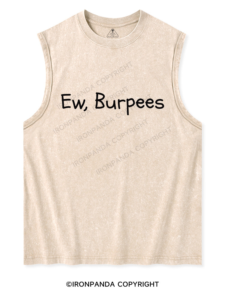 EW, BURPEES Washed Tank