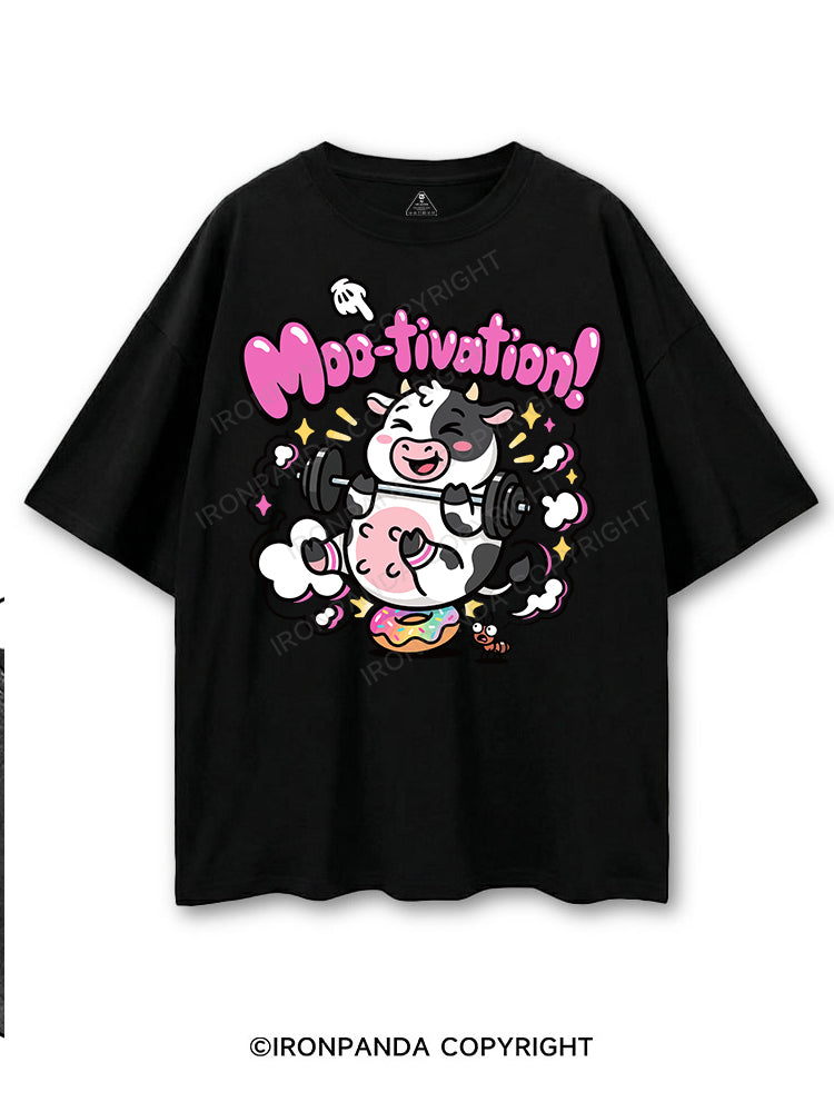 Moo-tivation COTTON PUMP COVER