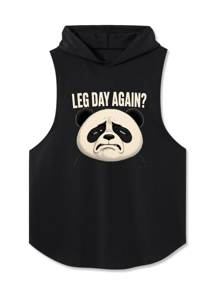 Leg Day Again Hooded Tank