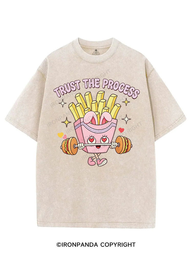 TRUST THE PROCESS VINTAGE GYM SHIRT