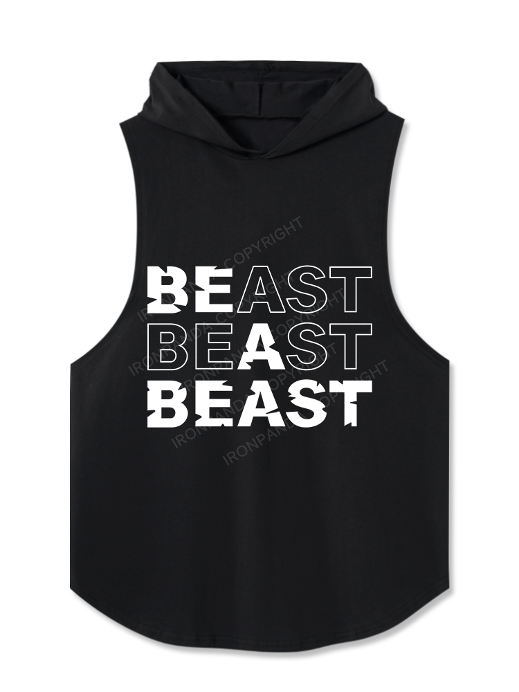 Be A Beast Hooded Tank