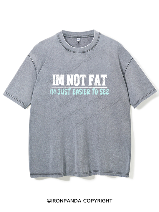 Just Easier to See Washed Gym Shirt