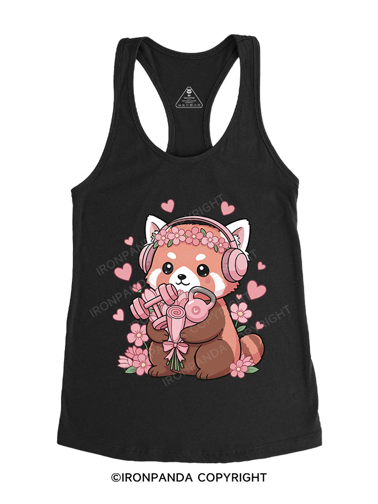 Fitty Panda Gym Racerback Tank