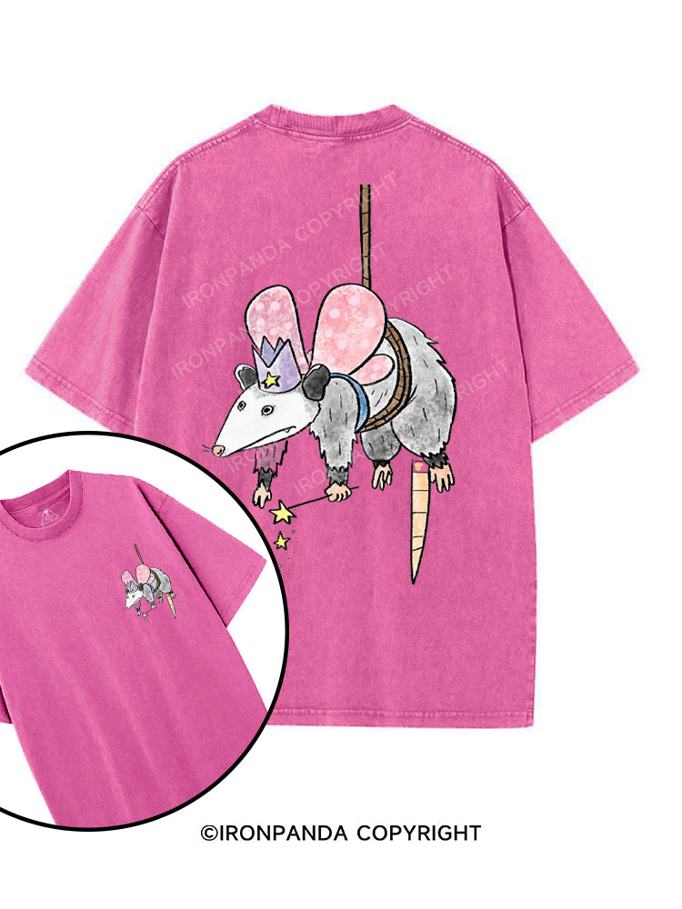 Fairy Godpossum printed Gym Shirt