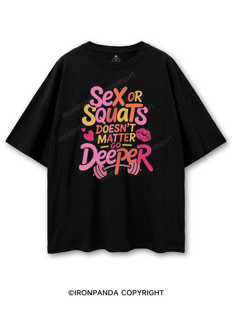 Sex or squats doesn’t matter, go deeper COTTON PUMP COVER