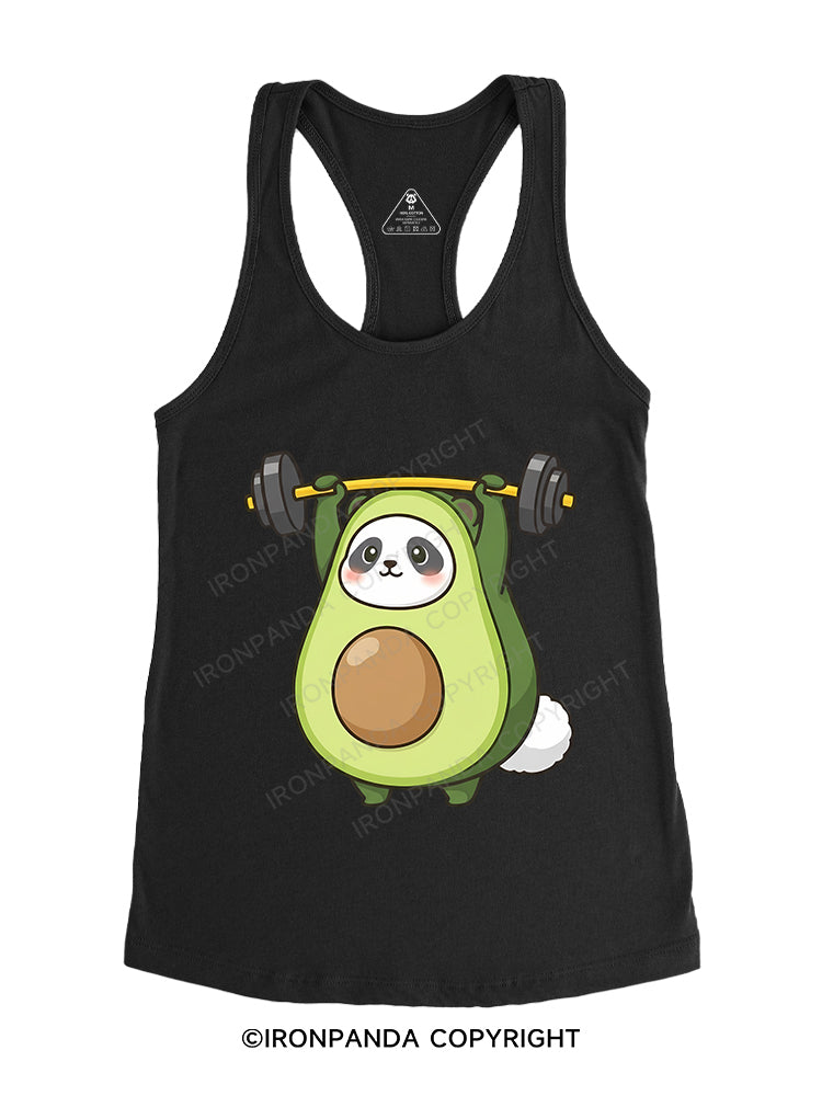 AvoLift Panda Gym Racerback Tank