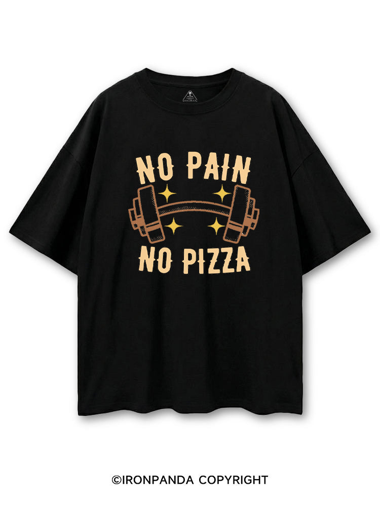 No Pain no Pizza Funny Workout COTTON PUMP COVER