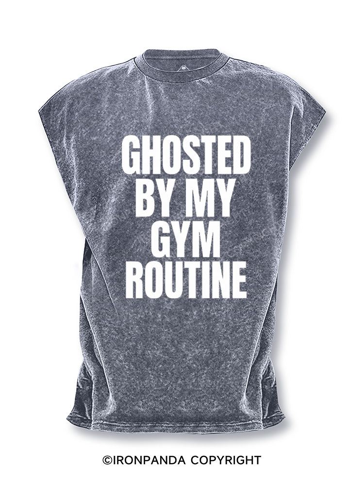 GHOSTED BY MY GYM ROUTINE Cut Off Tank