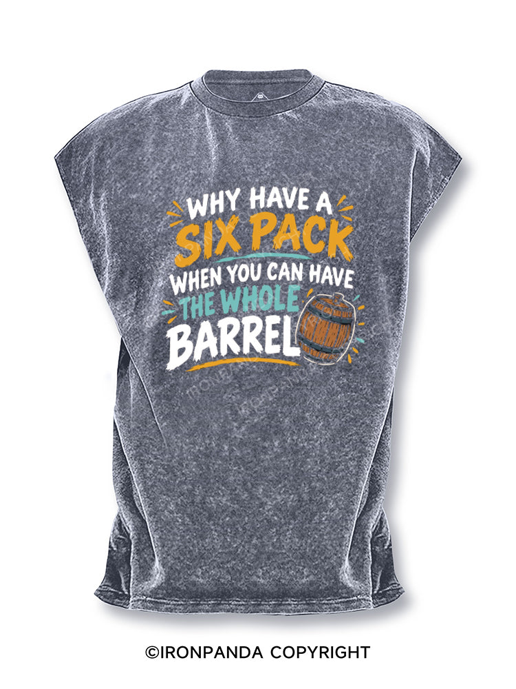 Why Have A Six Pack When You Can Have The Whole Barrel Cut Off Tank