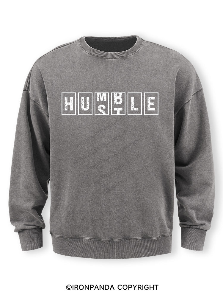 Humble Hustle Washed Sweatshirt