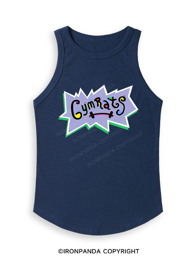 GYM RATS Fitted Tank Top