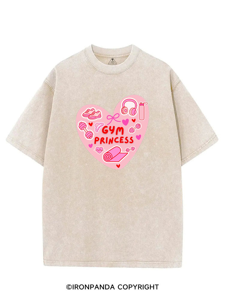 Pink Gym Princess VINTAGE GYM SHIRT