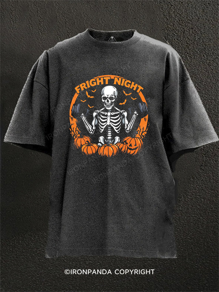 FIGHT NIGHT Washed Gym Shirt