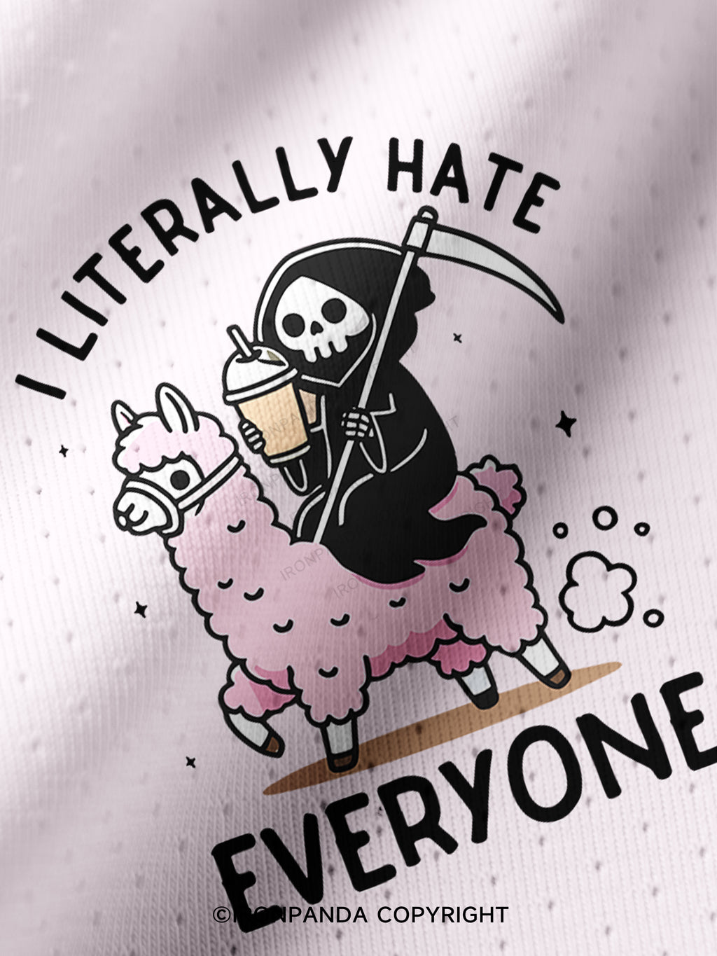 I LITERALLY HATE EVERYONE Pro Mesh Jersey