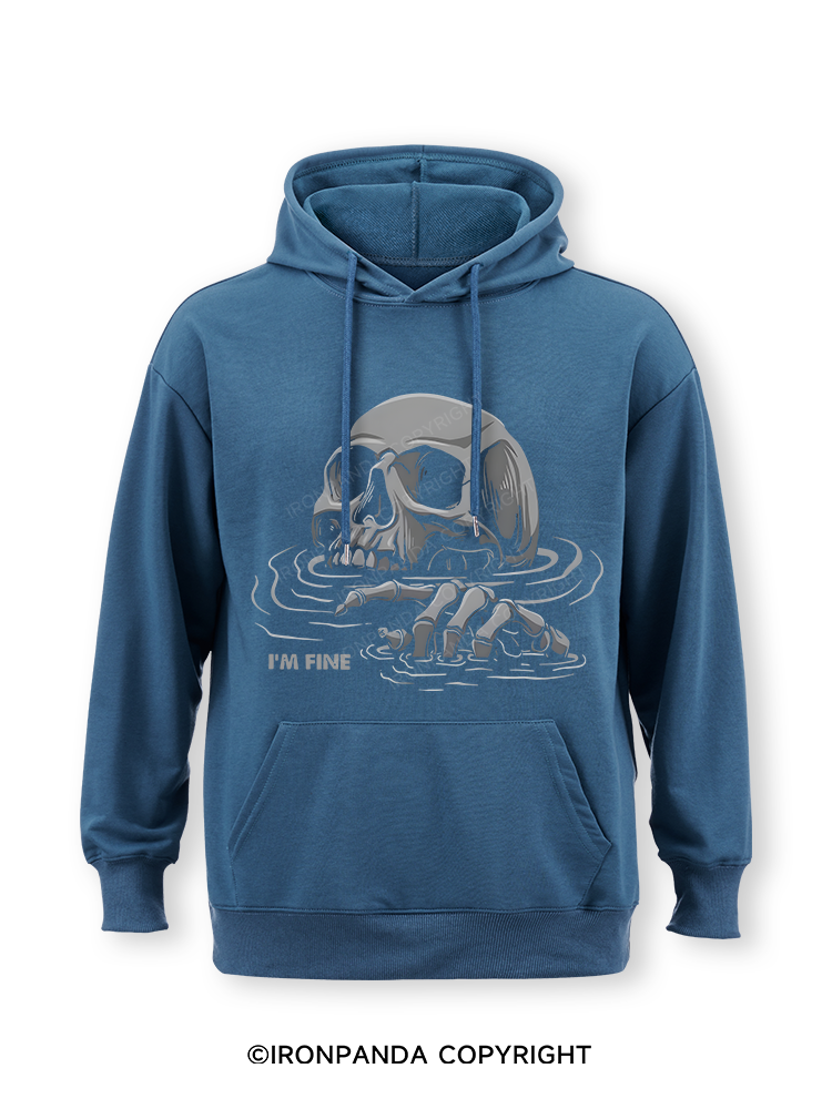 I’M FINE Classic Gym Hoodie