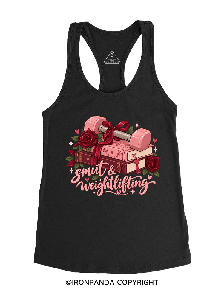 Smut & Weightlifting Gym Racerback Tank