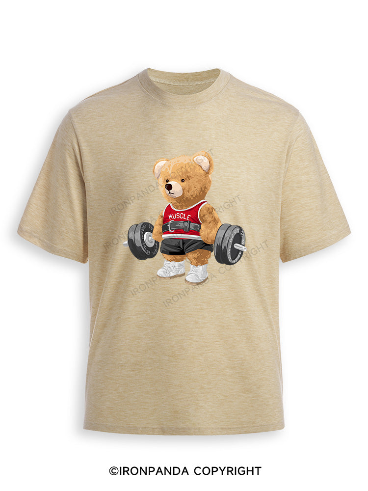 Exercise Bear Ultra Soft Heather T-Shirt